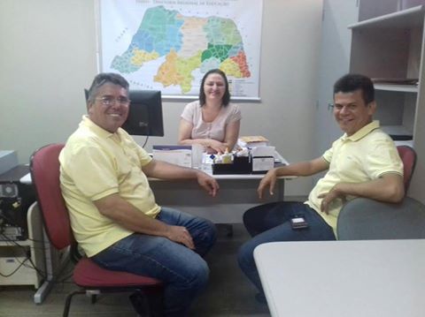 Prefeito Juninho Alves se reúne com equipe da Secretaria de Estado da Educação em Natal