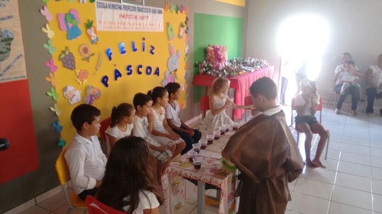 Escola Acaci Viana realiza culminância do Projeto da Páscoa