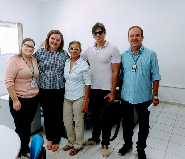 Representantes da Secretaria de Educação visitam o IFRN e buscam parcerias para realização da XII SEMMEIA em Caraúbas,RN