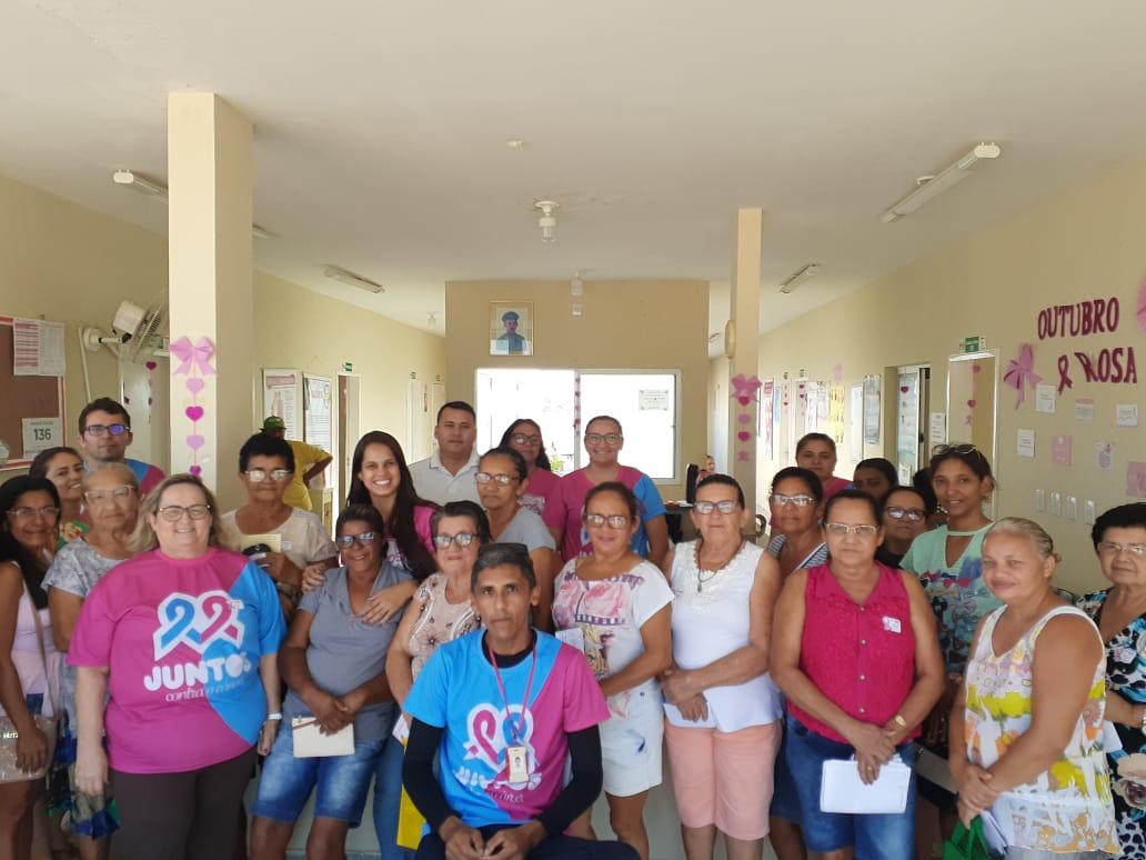 Secretaria de Saúde encerra campanha “Outubro Rosa” no município de Caraúbas