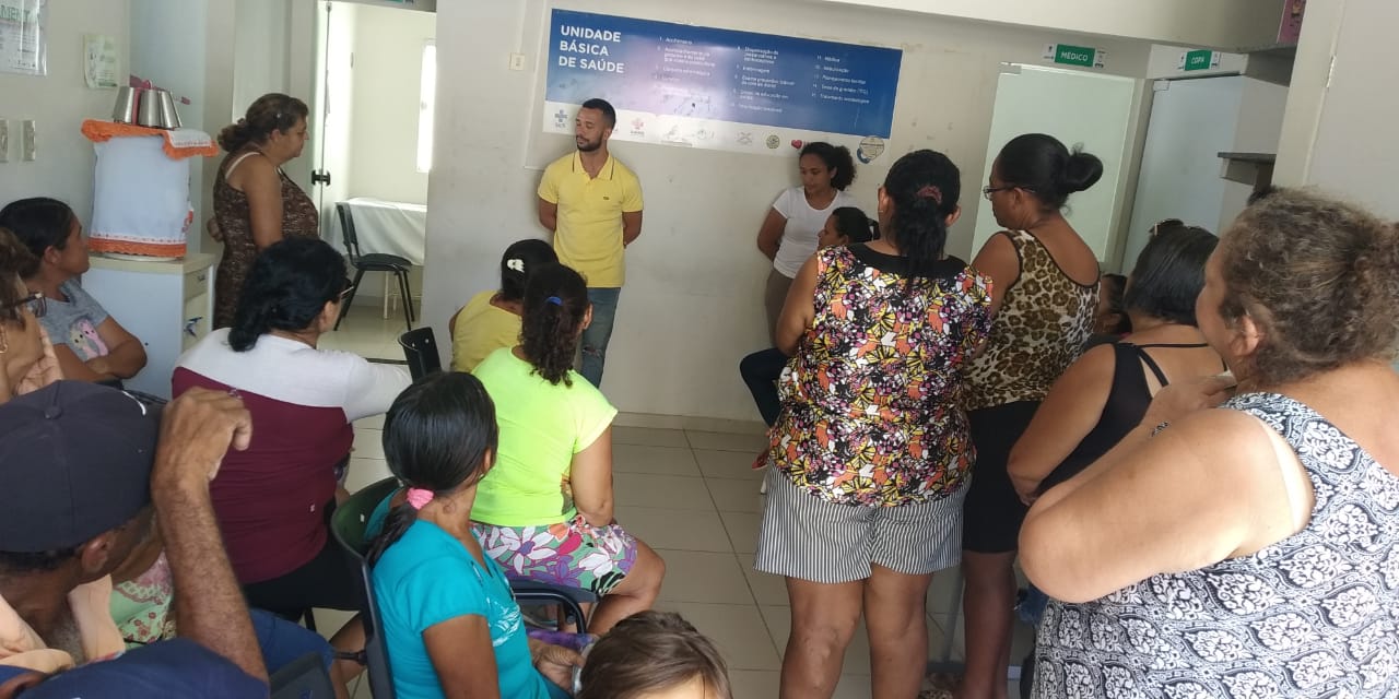 UBS Edvaldo Gurgel de Melo realiza palestra com pacientes sobre o “Janeiro Branco”