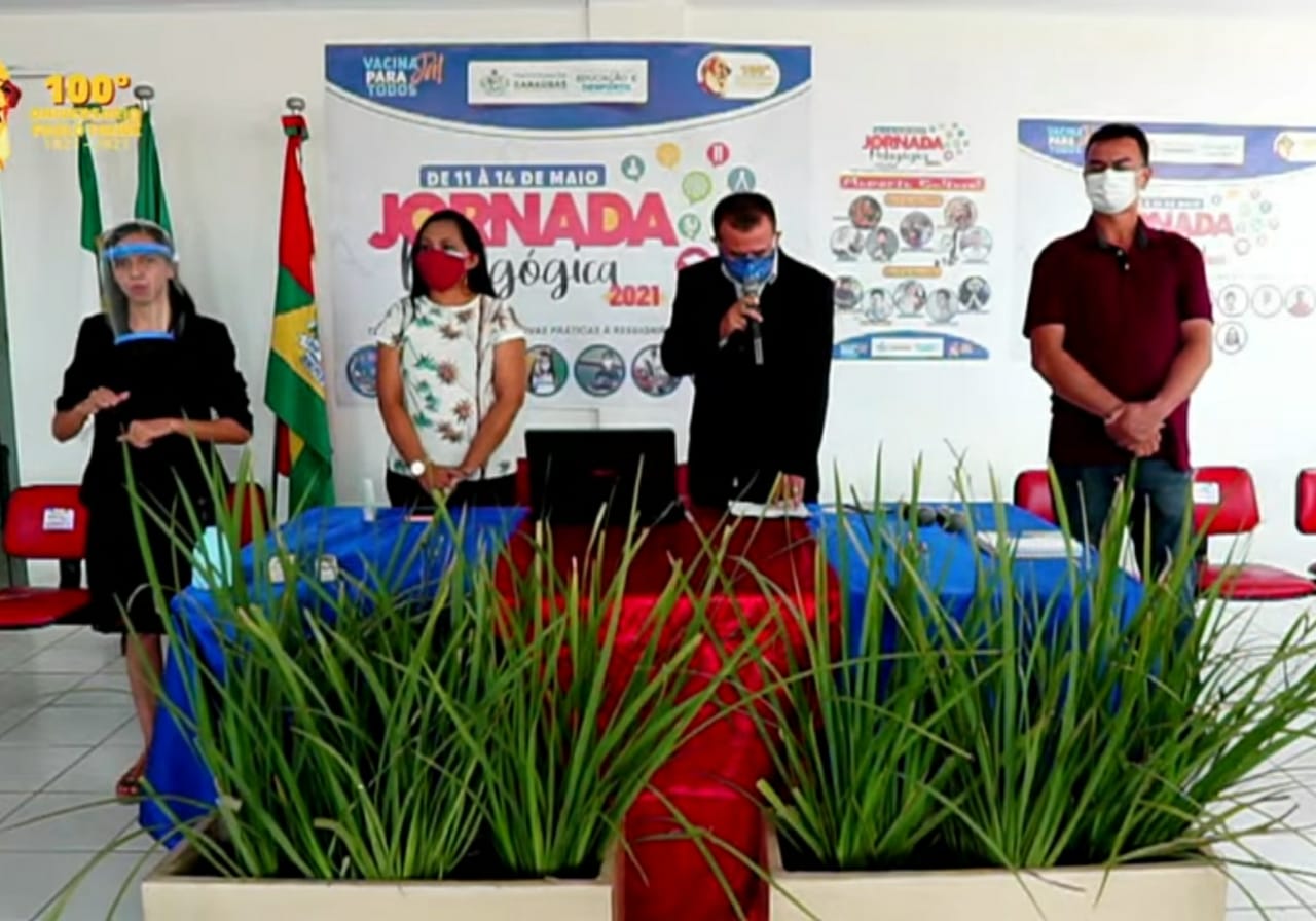 Secretaria de Educação abre programação virtual da Jornada Pedagógica 2021 em Caraúbas