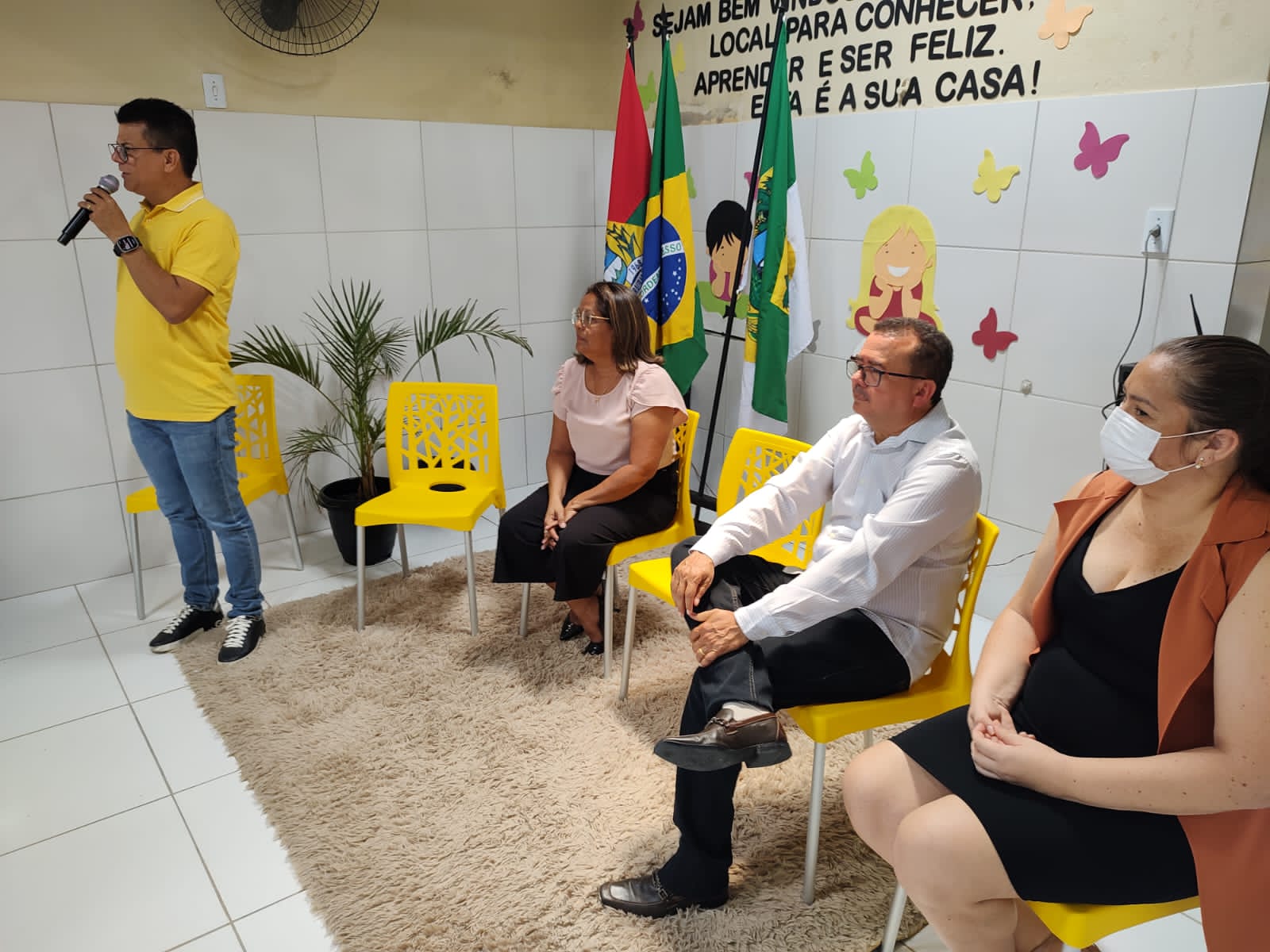 Prefeito Juninho Alves entrega reformas de unidades escolares de Caraúbas