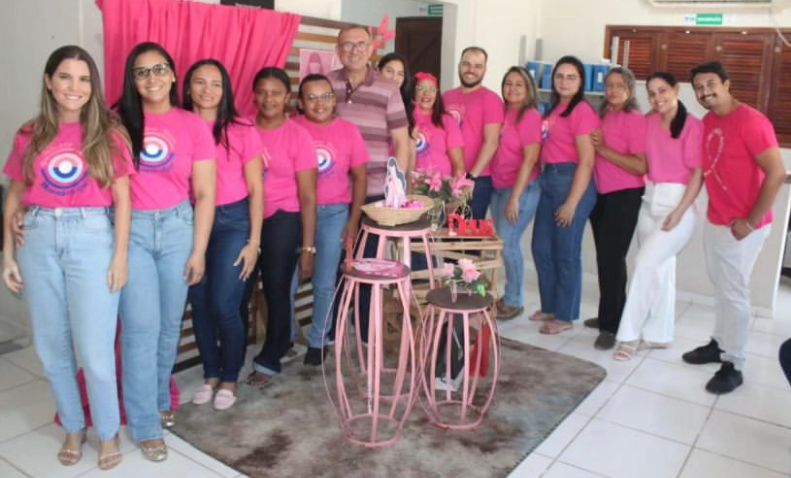 Secretaria da Saúde realiza fechamento da Campanha do Outubro Rosa 2023 em Caraúbas